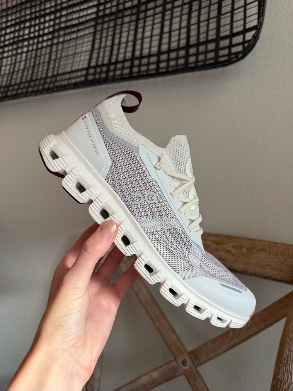 On Cloud 6 Versa Sneakers ice maroon - Picture 8 of 8
